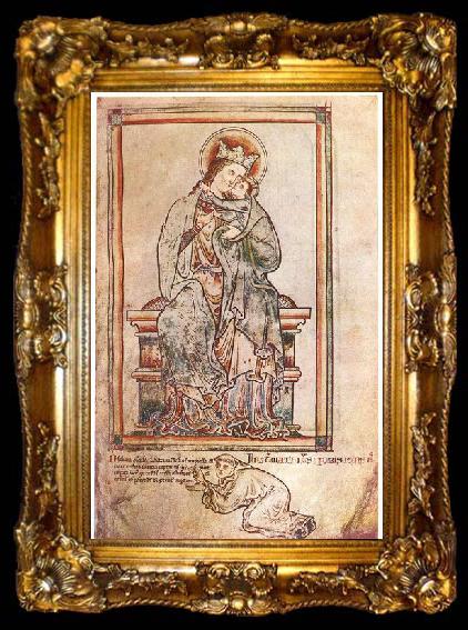 framed  unknow artist Historia Anglorum, ta009-2